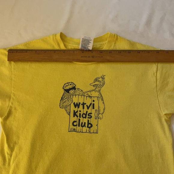 Vintage 80’s Sesame Street PBS WTVI Kids Club Tee - Picture 10 of 12